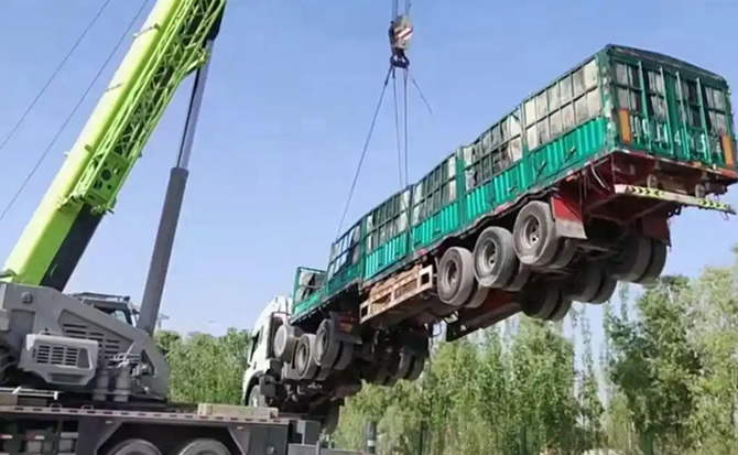桂林道路脱困救援案例